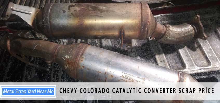 Chevy Colorado catalytic converter scrap price