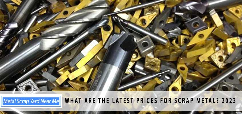 What are the latest prices for scrap metal? 2023