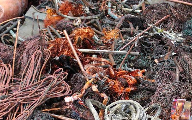Do scrap yards take burnt copper wire
